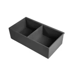 Legkelendőbb Konyhai fémrács PRATIKA 2 részes tároló 270x75x147mm Fekete