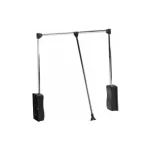Kihagyhatatlan ajánlat Gardróblift 690-920 Fekete-króm STRONG 10kg
