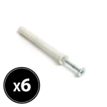 Beütődűbel - 8 x 80 mm - 6 db / csomag Kedvezményes ár