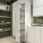 Dispensa kamraszekrény vasalat SZETT 1600-2000mm 4db K-Line Fehér polc 400mm Szezonális akció
