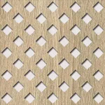 Perforált lemez Laccato-Hdf Franz perforációval Krono 8197 Sonoma tölgy 1400x510x3mm Korlátozott ajánlat