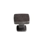 Fogantyú Wpo780.000.00t2 Antik fekete 28x28x24mm gomb Gyors szállítás