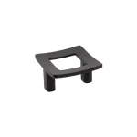 Legjobb ár Bútorfogantyú Frame gomb 32mm Matt Fekete Tulip