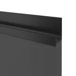 Biztonságos fizetés Fogantyú profil L007 Fekete 40x20x3000mm UKW-5