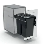 Exkluzív ajánlat EKOTECH - Beépíthető hulladékgyűjtő FRONT 40 - 2x26 liter