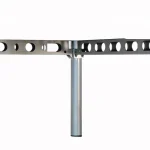 Olcsóbb Irodabútor láb Singapore 695mm RAL9006