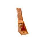 Polcrögzítő műanyag 30x30mm Cseresznye Kedvezményes ár