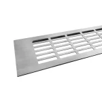 Szellőzőrács 100x1000mm Nemesacél imitáció Expressz kézbesítés