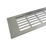 Szellőzőrács 100x800mm Nemesacél imitáció Ne maradj le