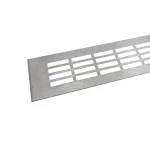 Szellőzőrács 80x800mm Nemesacél imitáció Legkelendőbb
