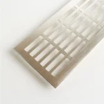 Szuper akció Szellőzőrács 150x800mm Nemesacél imitáció