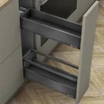 Kedvezményes ár Blum MERIVOBOX Space Twin BM fiókszett E magasságú Korlát magasítással 500mm Orionszürke