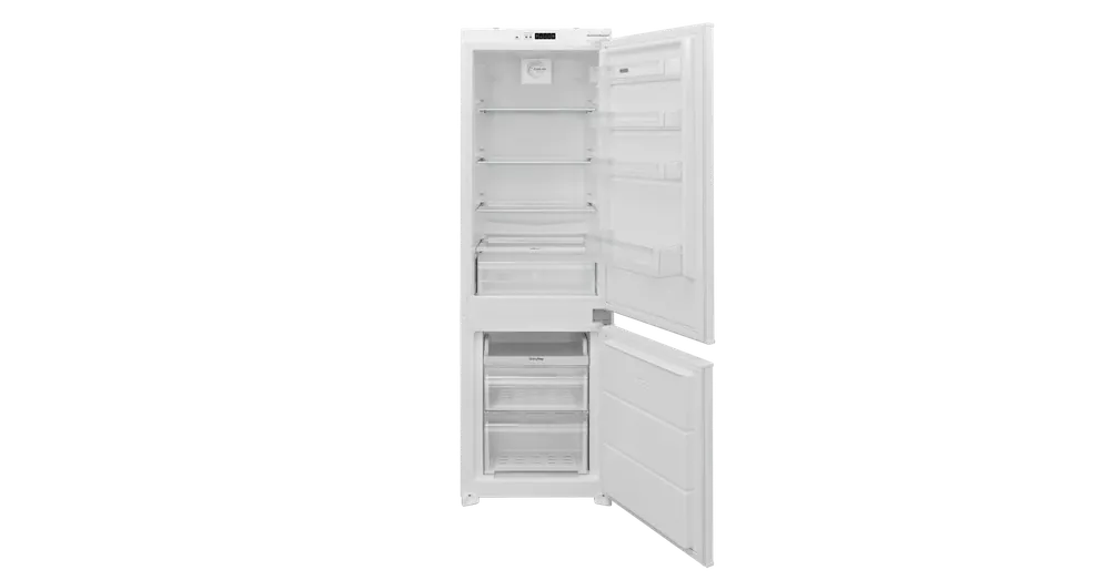 EVIDO IGLOO 332W beépíthető hűtő és fagyasztó, 54x177 cm, 2 ajtós, 242 l, E energiaosztály, fordítható ajtó, fehér Szuper akció