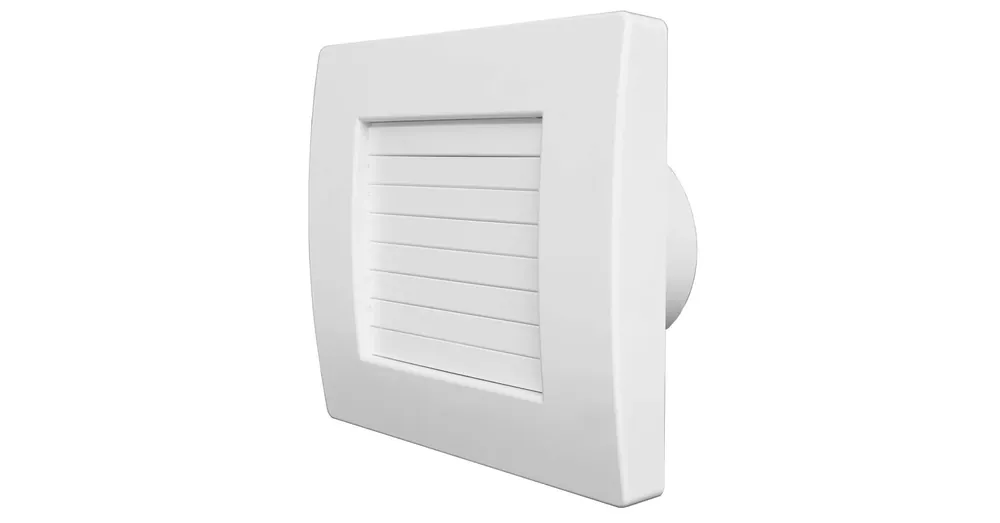 Akció Aerauliqa QA-100HT BB ventilátor automata előlapzárással, utószellőztető és páraérzékelő funkcióval