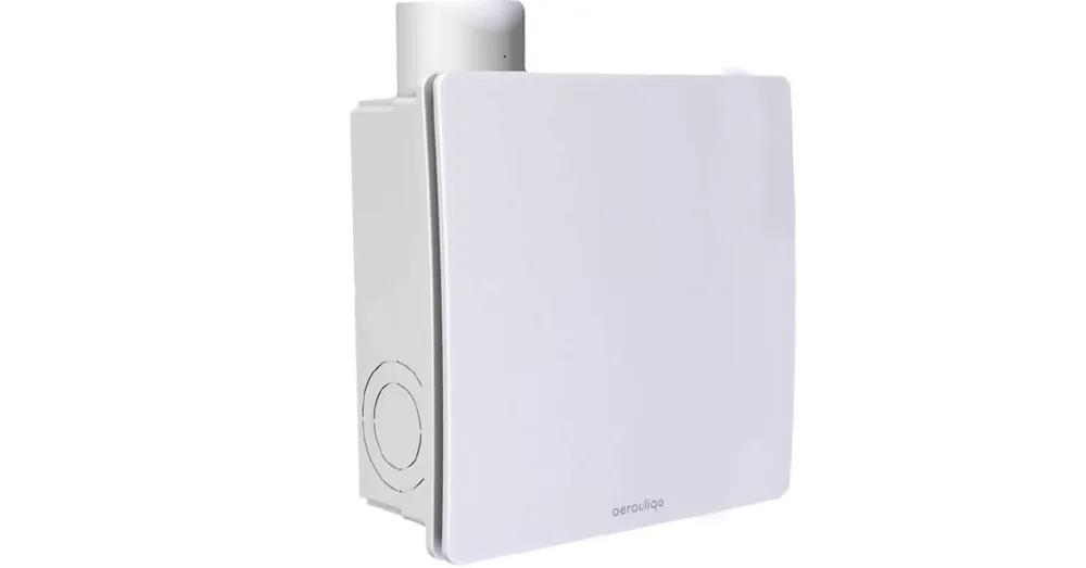 Árengedmény Aerauliqa QXD-80 Silent ventilátor, magas nyomásértékkel, beépített pillangószeleppel, zajcsökkentett kivitelben, WC csésze elszívásához