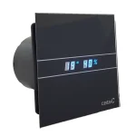 Nézd meg most Cata E-100MTH BK ventilátor metakrilát előlappal, utószellőztető és páraérzékelő funkcióval, fekete