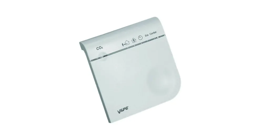 VILPE Eco Ideal Wireless - vezetéknélküli szén-dioxid érzékelő Biztonságos fizetés