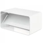 Legkelendőbb Laposcsatorna toldó visszacsapó szeleppel 60x204 mm