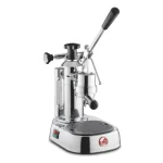 Árengedmény La Pavoni Lever Europiccola, inox, feketekiegészítőkkel