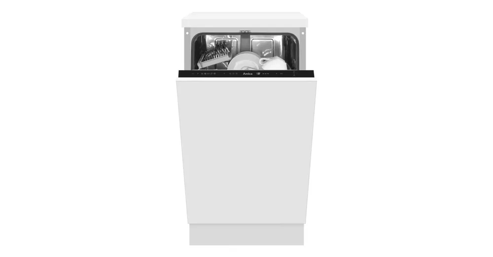 AMICA beépíthető mosogatógép, 45 cm, 9 teríték, 5 program, E energiaosztály Vásárlói kedvenc