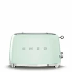 SMEG KENYÉRPIRÍTÓ, retro, 2 szeletes, világoszöld Expressz szállítás