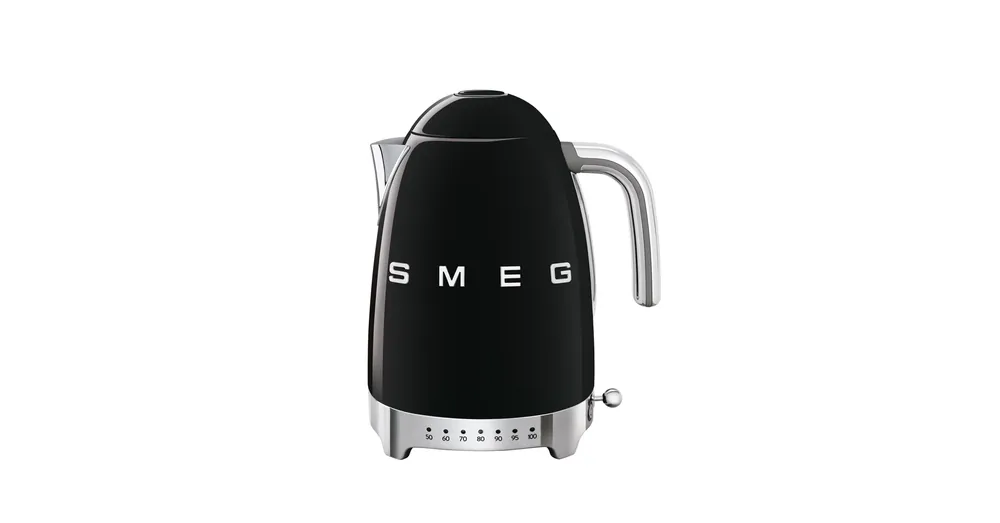 SMEG VÍZFORRALÓ, retro, állítható hőmérséklet, fekete Akció