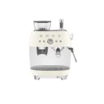 SMEG ŐRLŐVEL KOMBINÁLT ESPRESSO KÁVÉFŐZŐ, retro, bézs Expressz szállítás