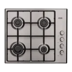 Gyors kiszállítás EVIDO VALEO 60SX gáz főzőlap,inox,60cm
