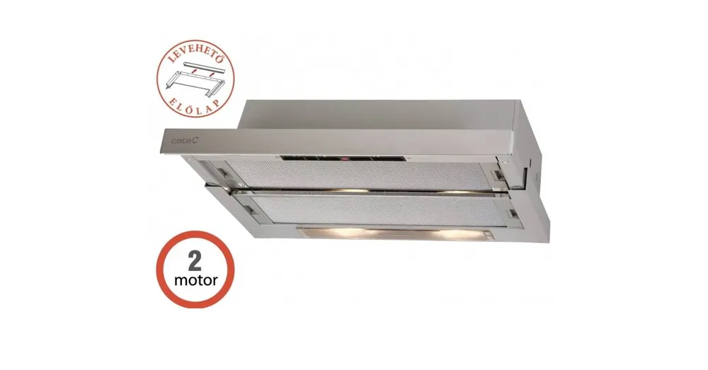 Különleges ajánlat Cata - Páraelszívó TF-5250 X/L (2 motoros)