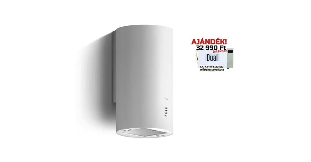 ELICA - Páraelszívó TUBE PRO WH MAT/A/43 + Mikro MW-5120B Kedvezményes ár