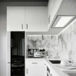 Ciarko Design Su Mini 74 cm fehér üveg beépíthető páraelszívó Expressz szállítás