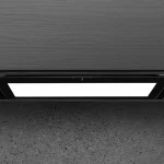Exkluzív ajánlat Ciarko Design Su Mini 74 cm fekete üveg beépíthető páraelszívó