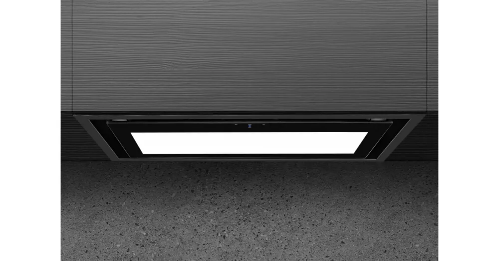 Exkluzív ajánlat Ciarko Design Su Mini 74 cm fekete üveg beépíthető páraelszívó