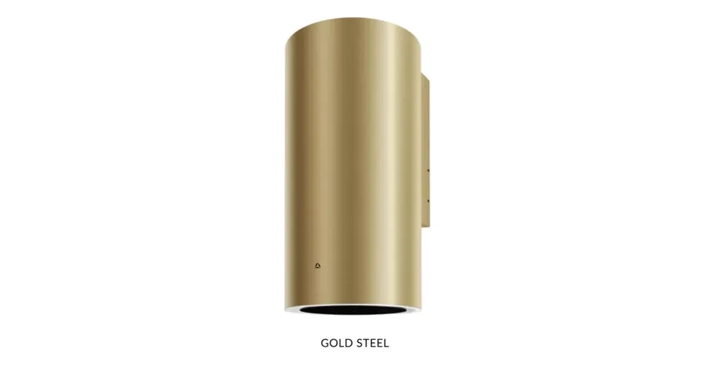 Ciarko Design Tubus Gold Steel fali páraelszívó Kiárusítás