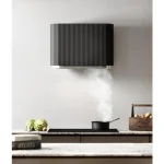 Gyors kiszállítás Ciarko Design MONO 60 cm fekete fali páraelszívó