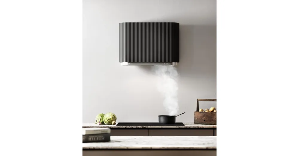 Gyors kiszállítás Ciarko Design MONO 60 cm fekete fali páraelszívó
