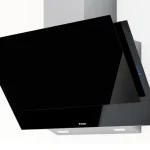 Prémium Pando P-730/90 fekete üveg SEC PLUS döntött páraelszívó