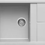Rendeld meg most ELLECI - Mosogatótálca Unico 125 M79 aluminium