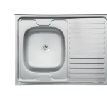 Különleges ajánlat Mosogató LIV S-220 Teletetős Egymedence+csepptálca 60x80 1,5" szifon