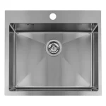 LAVEO MALAWI inox beépíthető mosogató szifonnal, 50x58x20 cm Szuper ajánlat