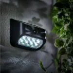 Ajánlat Mozgásérzékelős szolár lámpa - 14 x 6,5 x 10 cm - 8 x SMD LED
