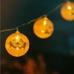 Utolsó esély Halloween-i LED-es lampion fényfüzér