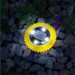LED-es leszúrható szolár lámpa - sárga - hidegfehér - 11,5 x 2,3 cm Nézd meg most