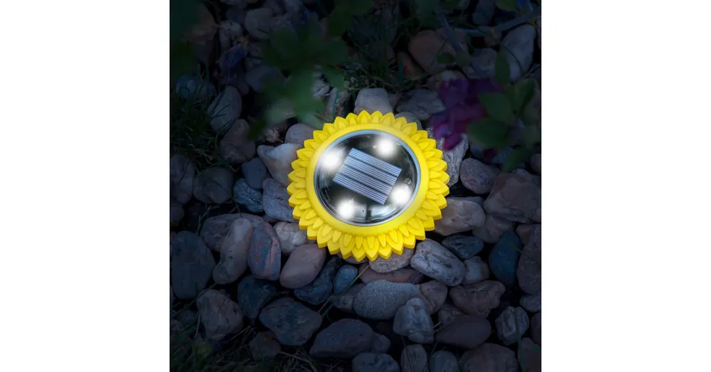 LED-es leszúrható szolár lámpa - sárga - hidegfehér - 11,5 x 2,3 cm Nézd meg most