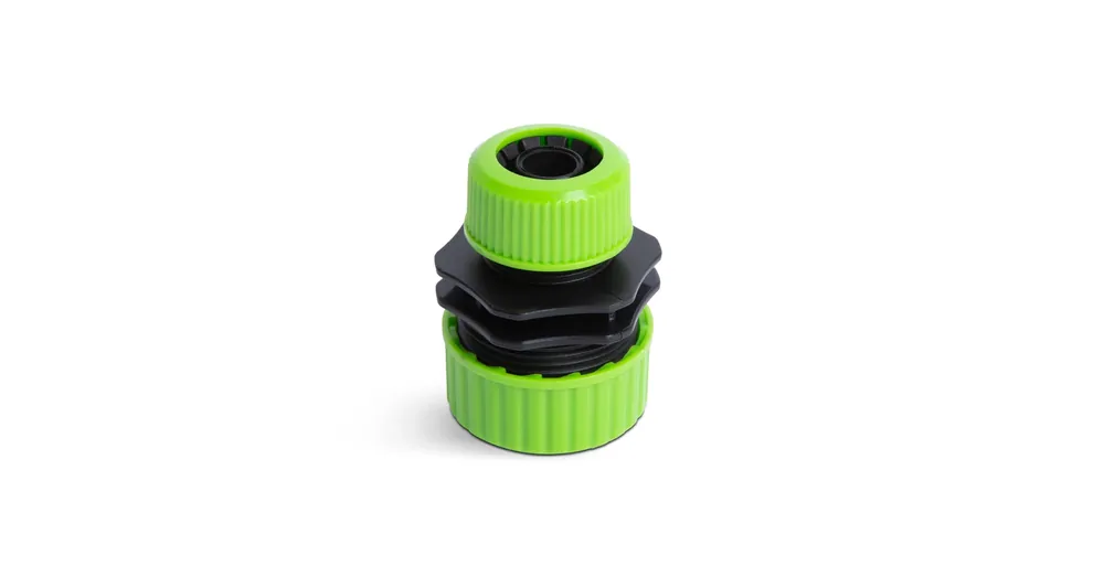 Legjobb ár Tömlőcsatlakozó adapter - 1/2" - 3/4" - műanyag - zöld/fekete