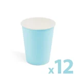 Árcsökkenés Papírpohár - kék - 2,5 dl - 12 db / csomag