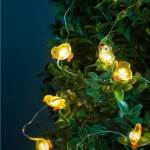 LED fényfüzér - csibe - 2 m - 20 LED - 2 x AA Legkelendőbb