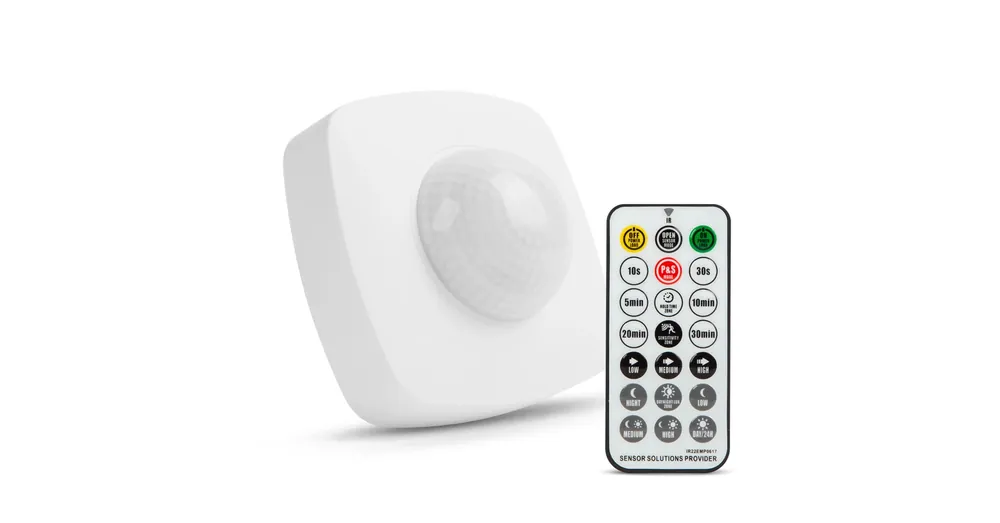 Mozgásérzékelő távirányítóval - 360° - max 10 m - max 2000W - IP65 Utolsó esély