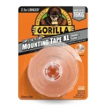 Gorilla Mounting Tape XL Kristálytiszta Kétoldalas Ragasztószalag 2,5cm x 3,8m Outlet