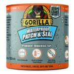 Biztonságos fizetés Gorilla WATERPROOF PATCH & SEAL TAPE CLEAR átlátszó 2,4m x 100mm Vízálló Foltozó és Tömítő Ragasztószalag
